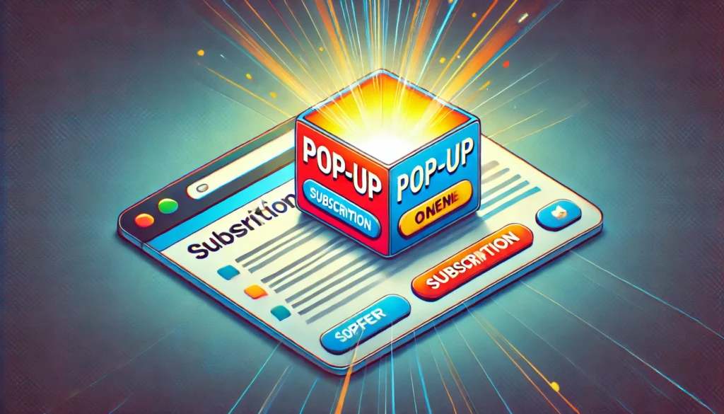 Pop-up nedir ? Nasıl etkili kullanılır.