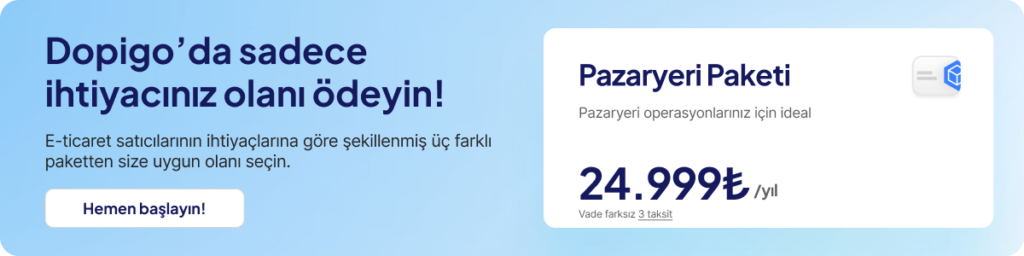 İnternetten Satış Yapmak: 2026'da Satılacak Karlı Ürünler Rehberi 3 Pazaryeri Paketi 2026 1024x256 1